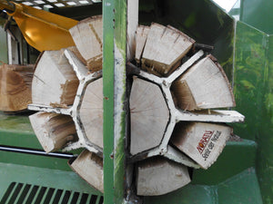 Holz Spalter, Holz Spaltautomat, Säge Spaltautomat